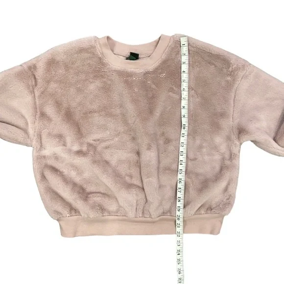 Wild Fable Faux Fur Sweater Size Large Pre-Owned - Picture 5 of 8